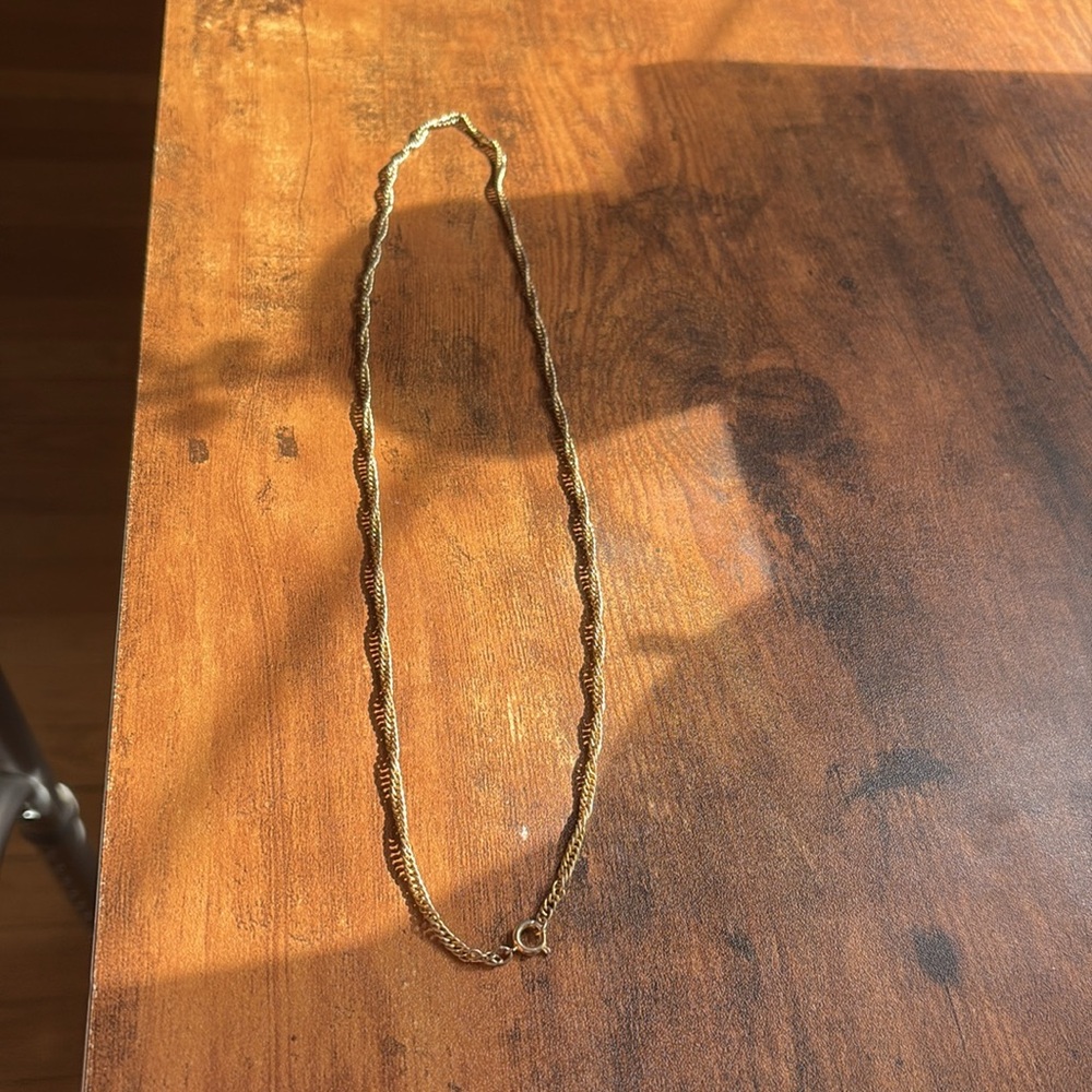 Old Gold plated chain - Picture 2 of 2